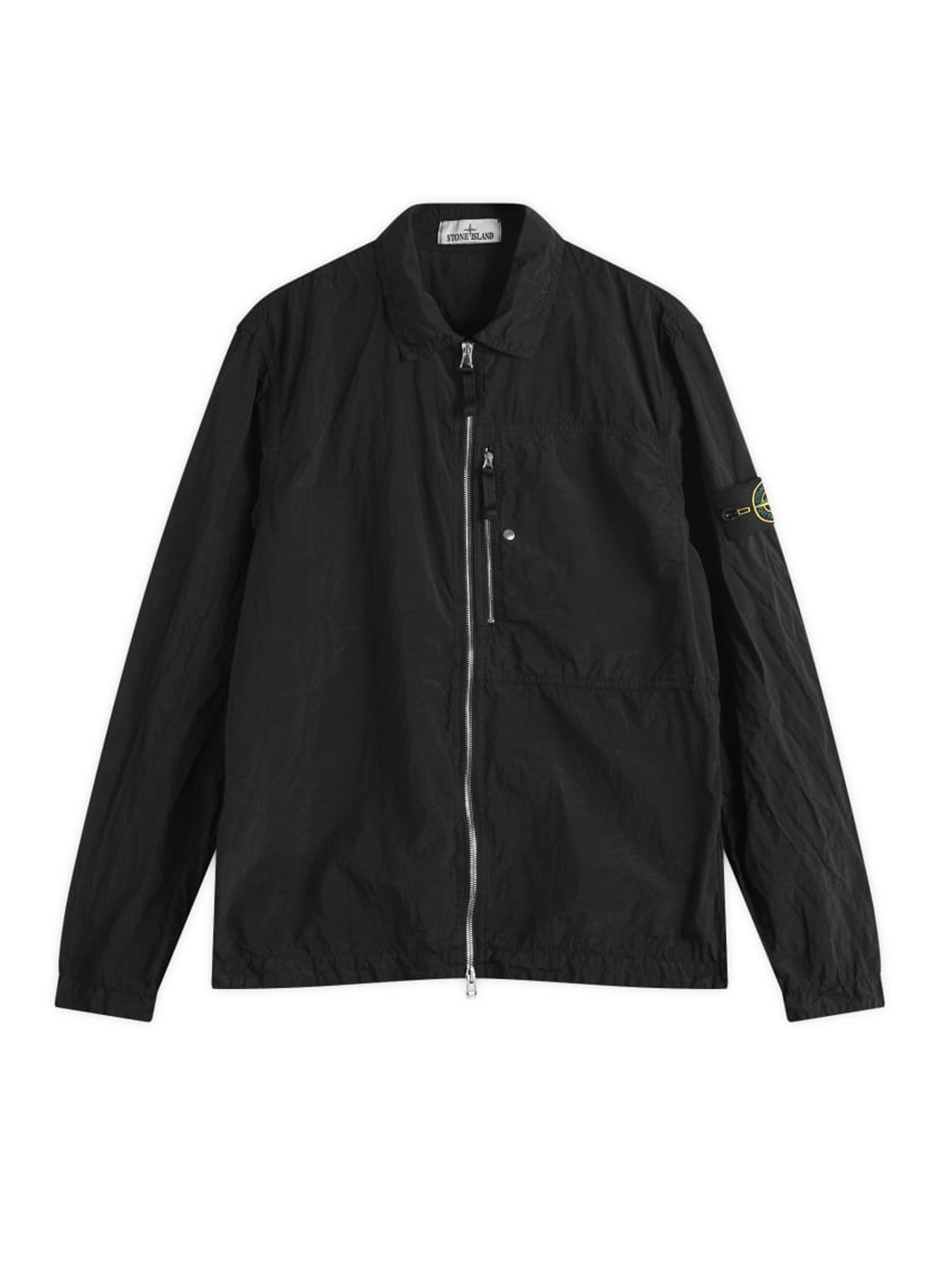 Stone Island Metal Shirt In Black