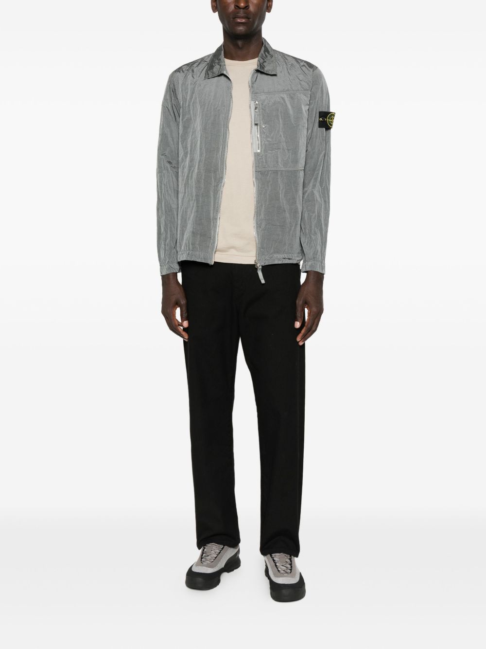 Stone Island Metal Shirt In Blue