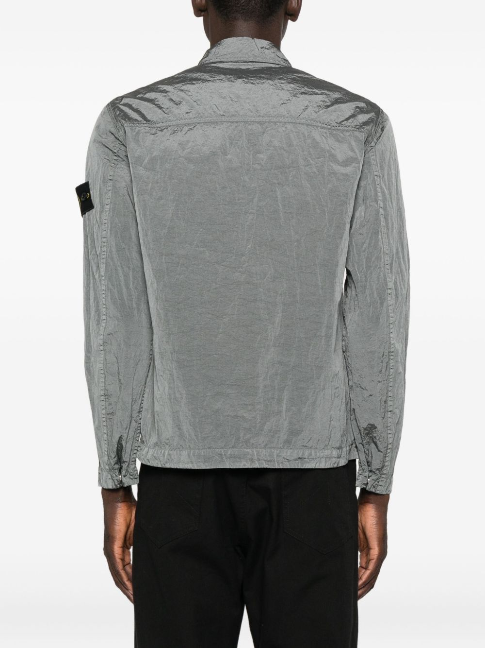 Stone Island Metal Shirt In Blue