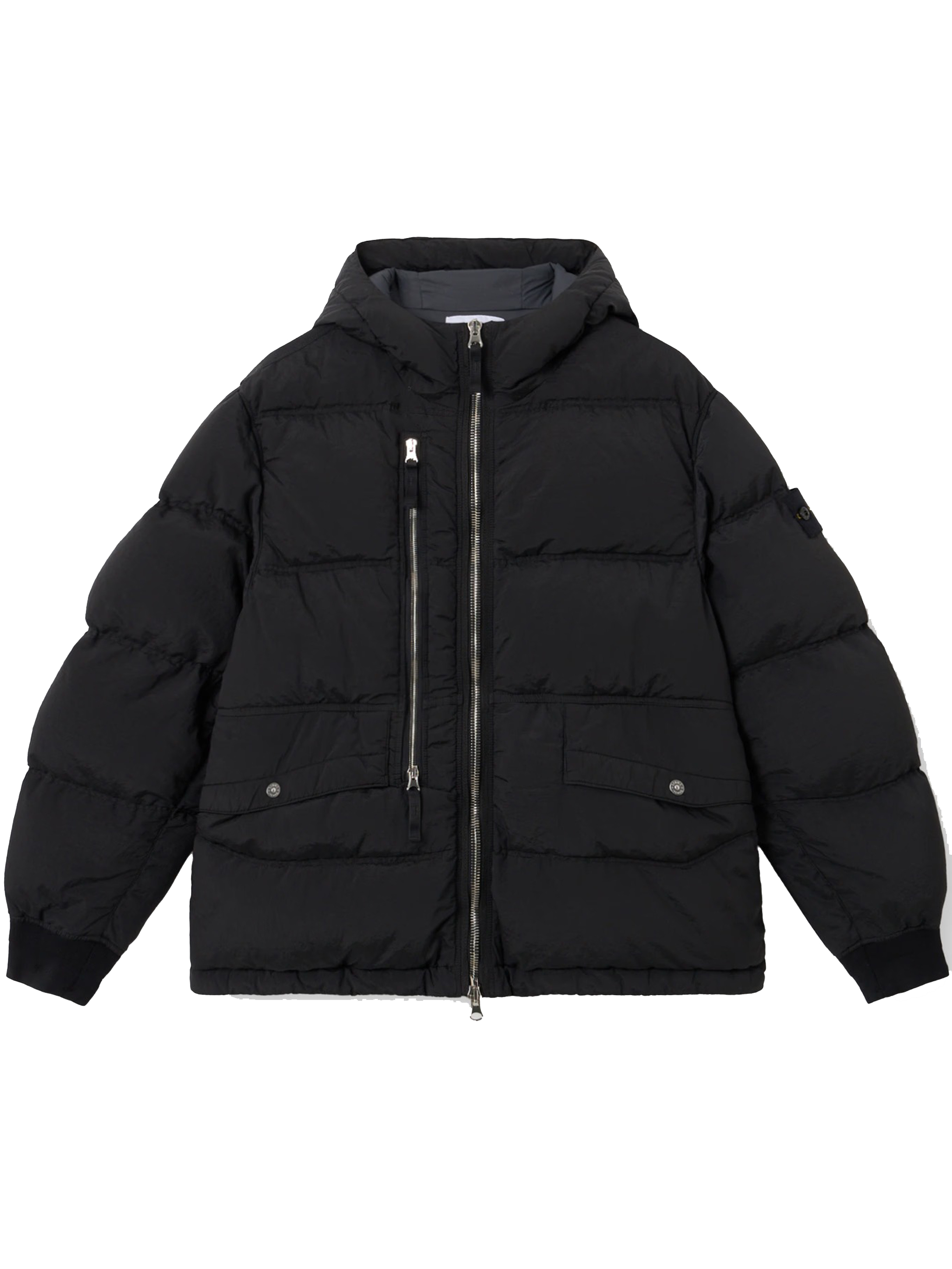 Stone Island Nylon Metal Parka In Black