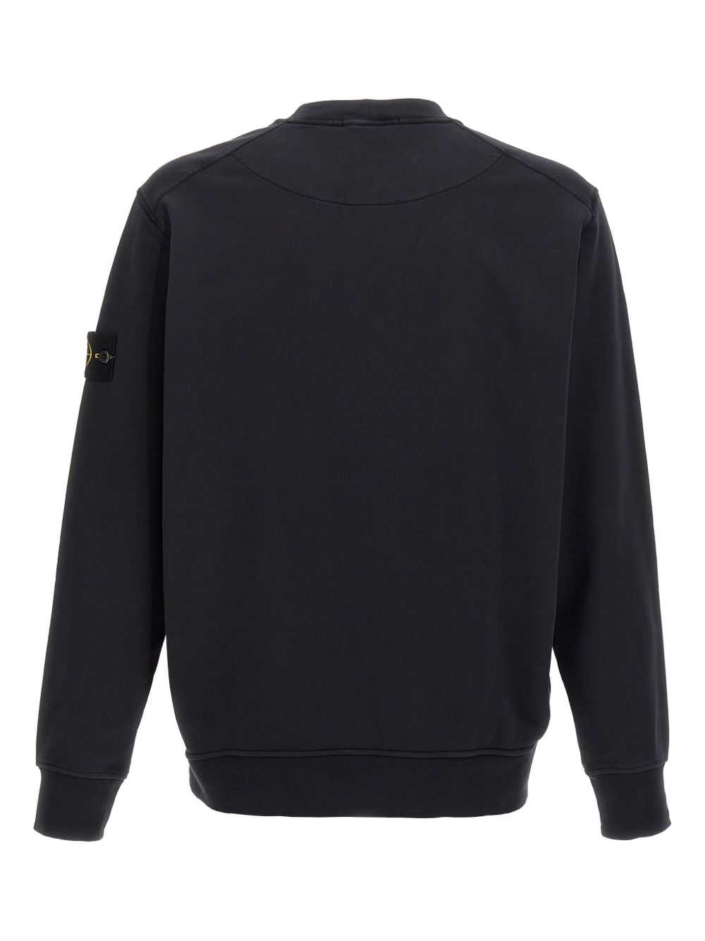 Stone Island Crew Nek Sweatshirt In Blue