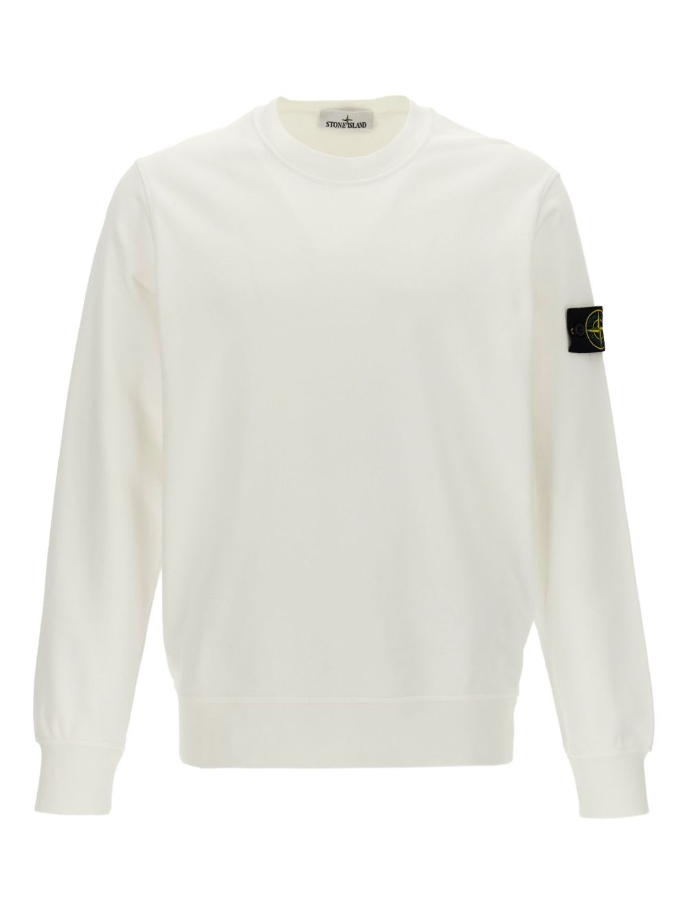 Stone Island Crew Nek Sweatshirt In Neutral