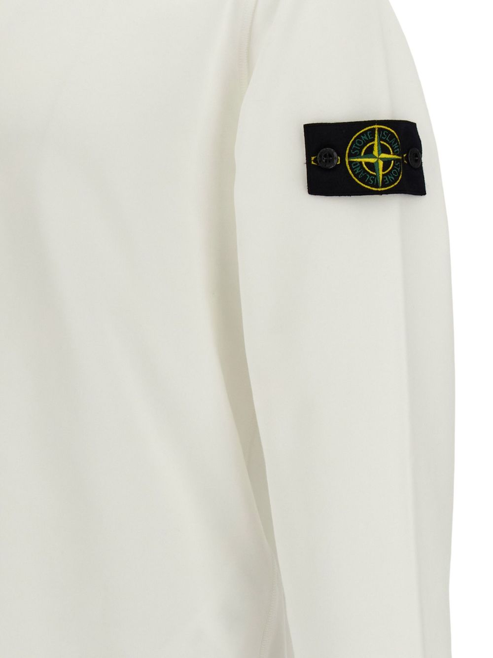 Stone Island Crew Nek Sweatshirt In Neutral
