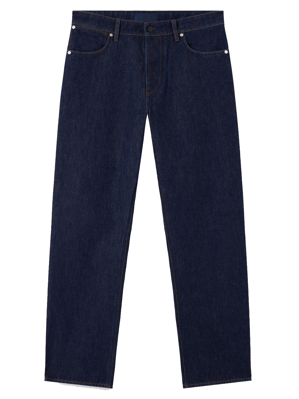 Stone Island Indigo Denim-rinsed Jeans In Blue