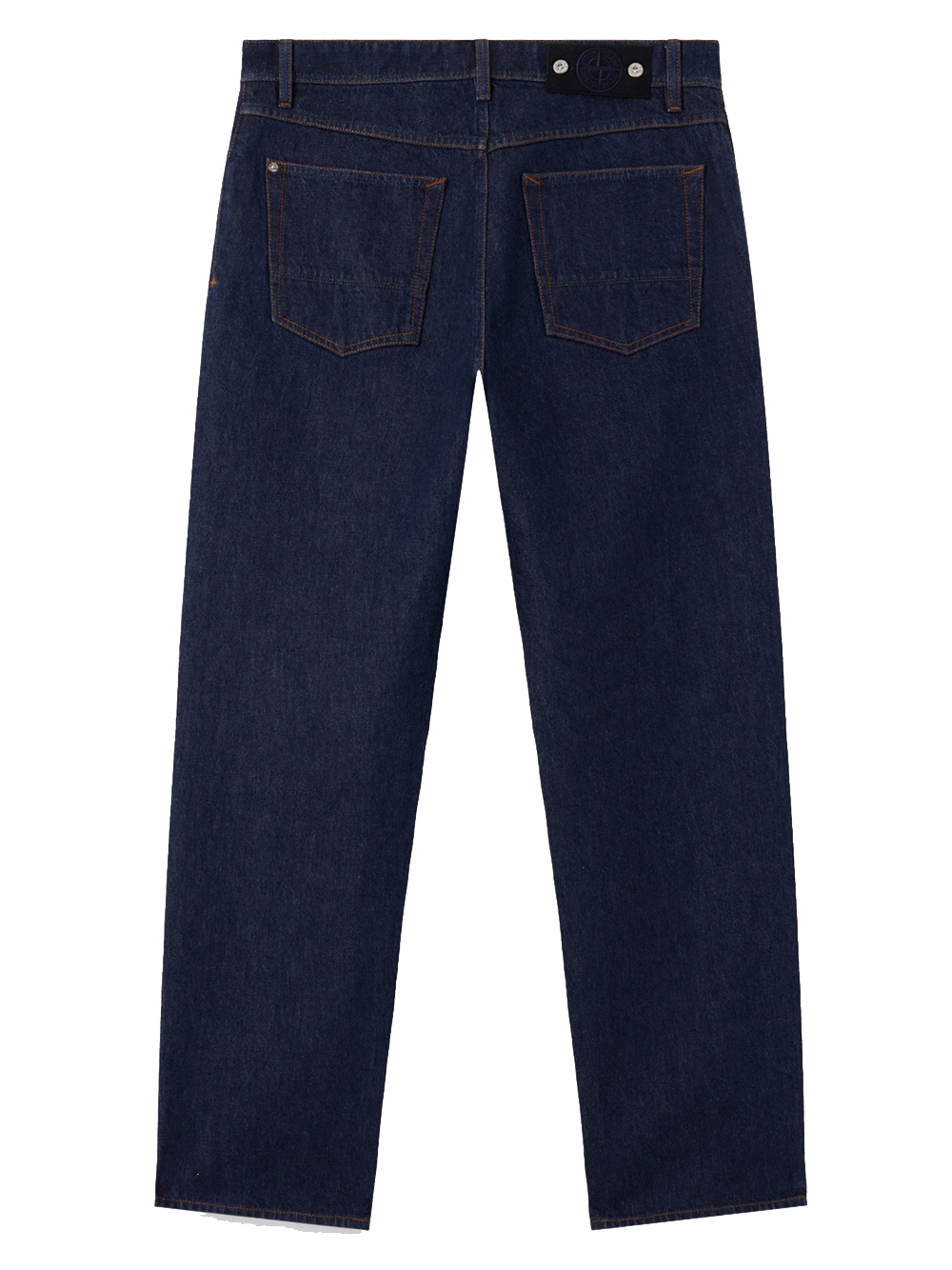 Stone Island Indigo Denim-rinsed Jeans In Blue