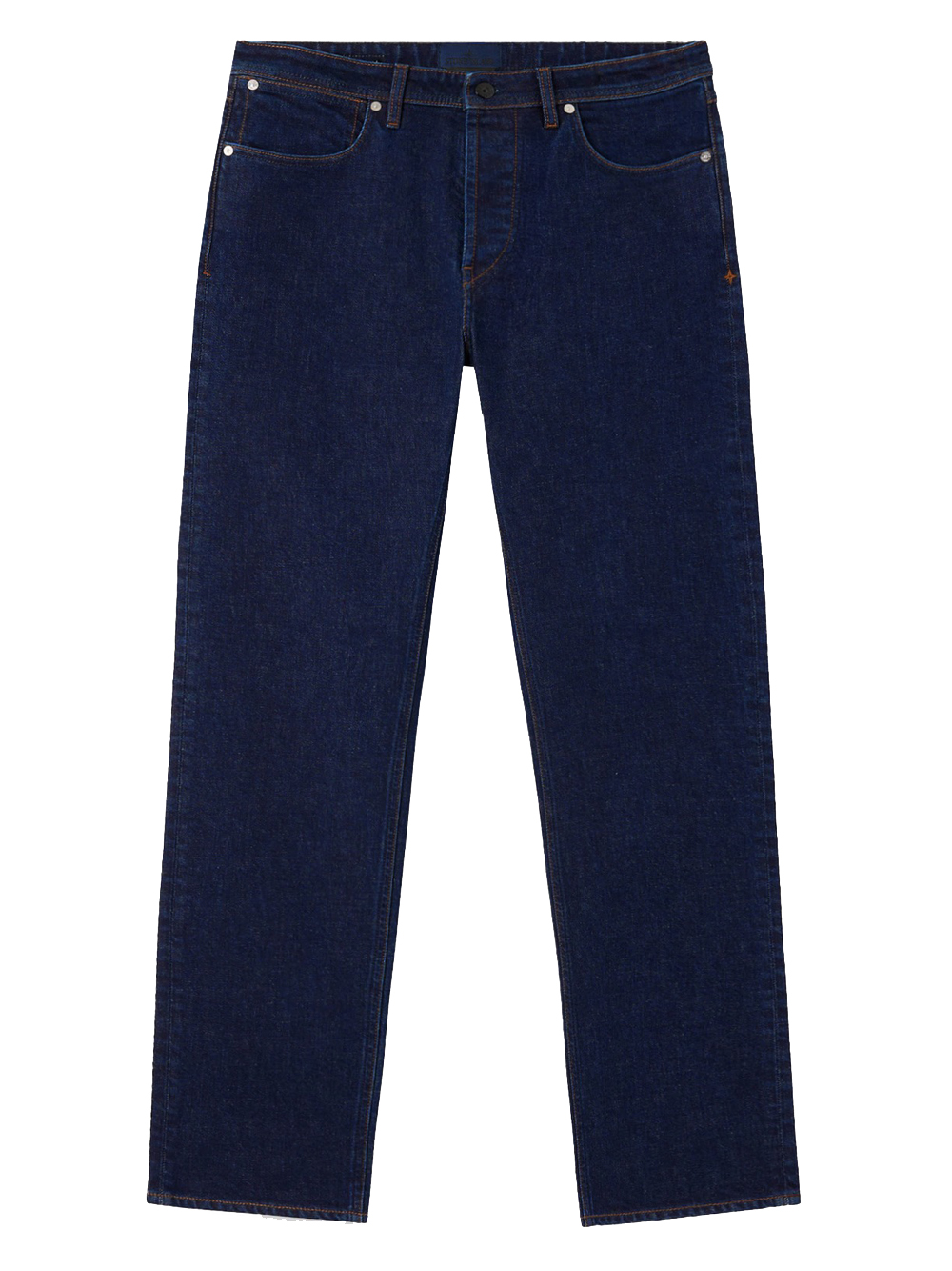 Stone Island Stretch Indigo Denim-rinsed Jeans In Blue