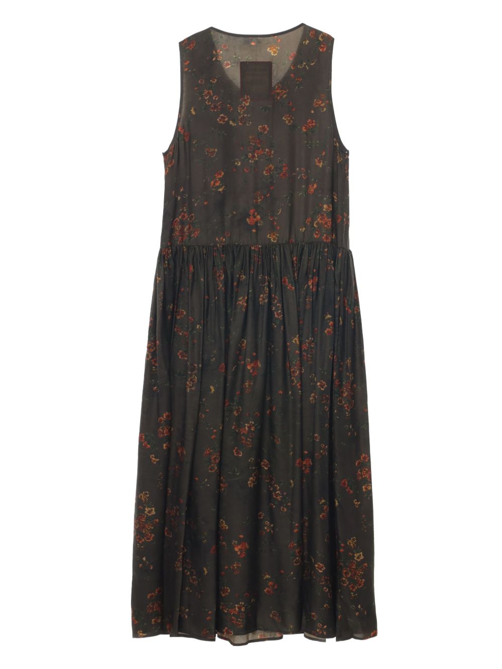 Uma Wang Ardal Dress Woman Tobacco In Brown