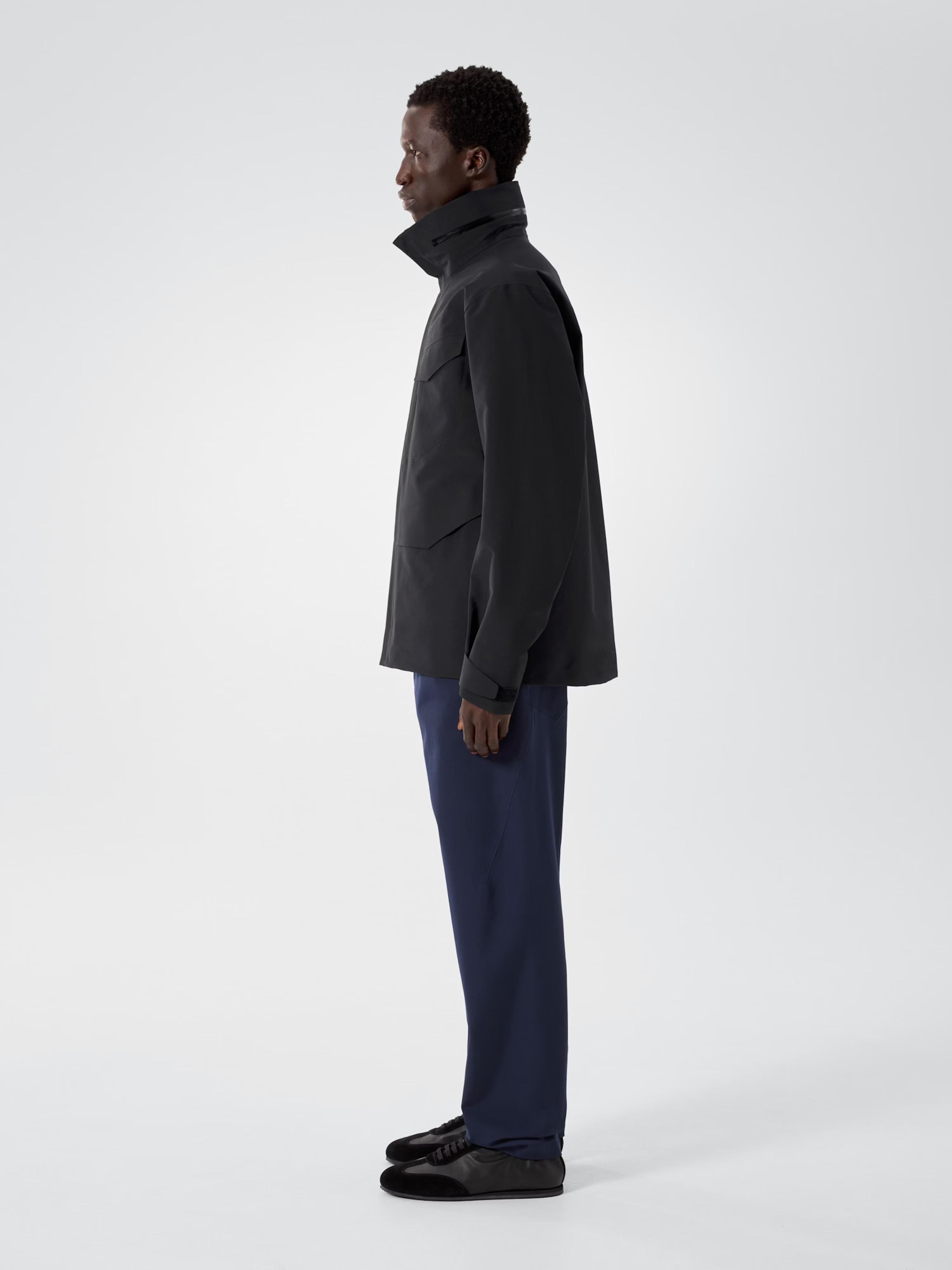 Veilance Field Jacket In Black