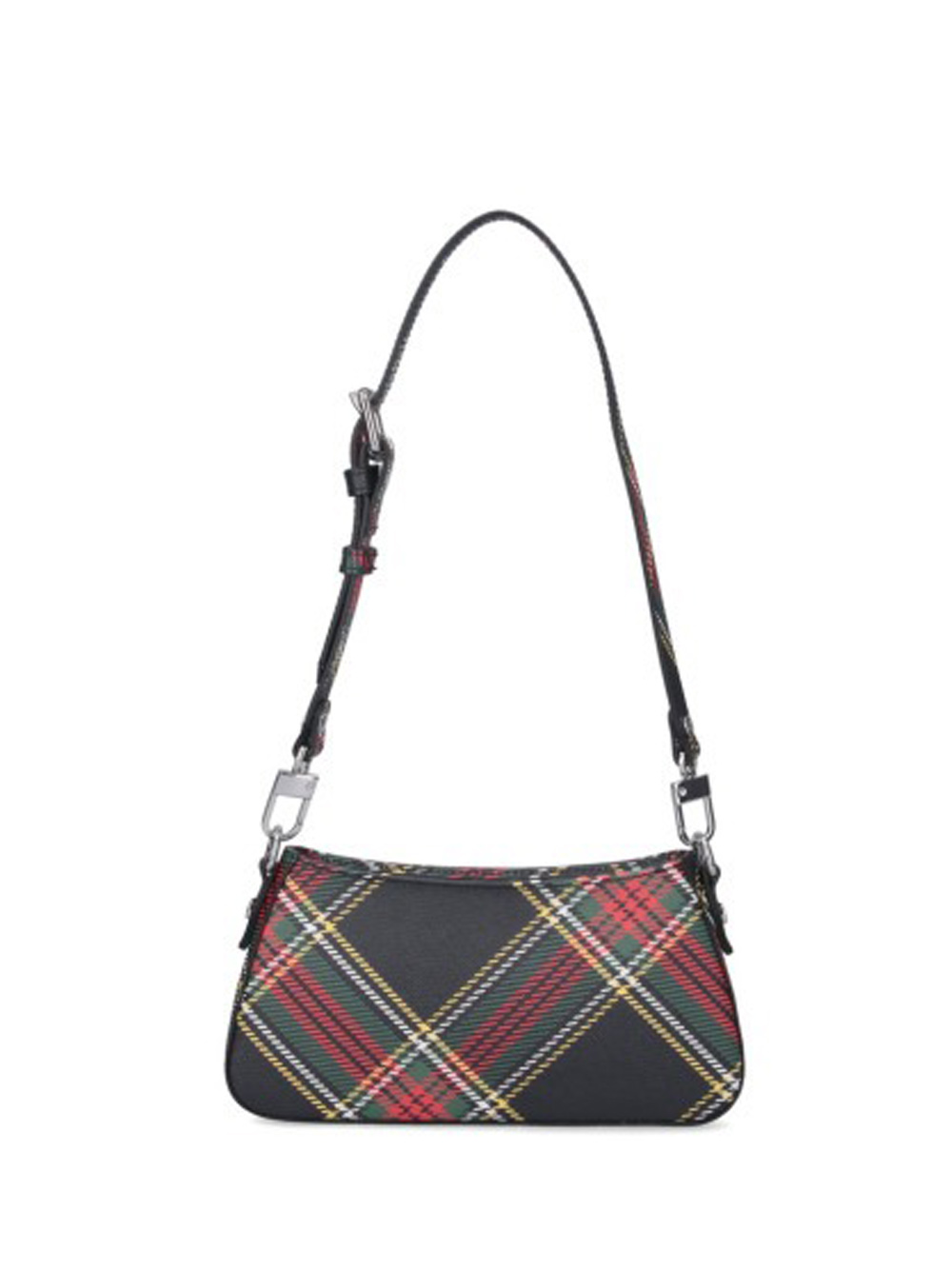 Vivienne Westwood Mens Chelsea Tartan Tasha Faux-leather Shoulder Bag