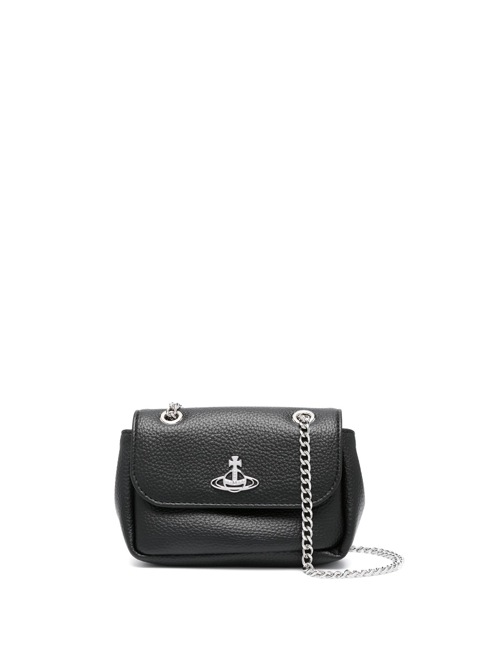 Vivienne Westwood Small Pirse Chain Bag Woman Black
