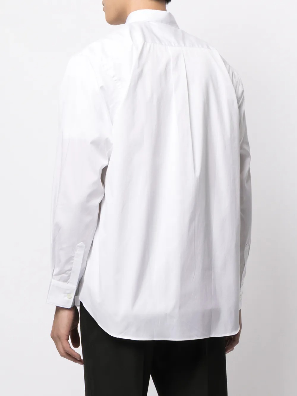 Comme Des Garçons Shirt Woven Shirt In White