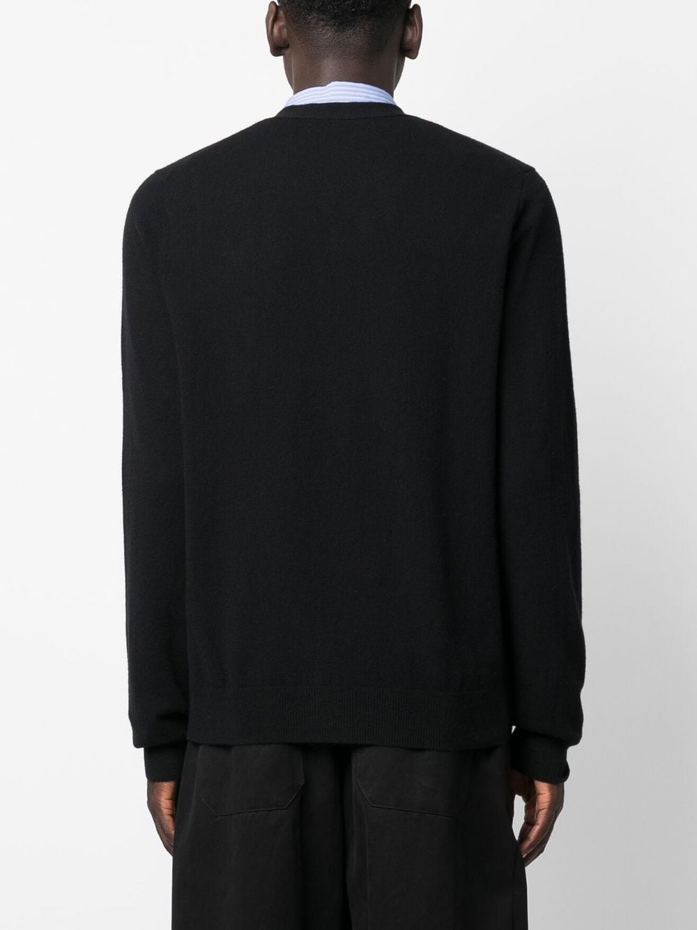 Comme Des Garçons Shirt Cardigan Knit In Black