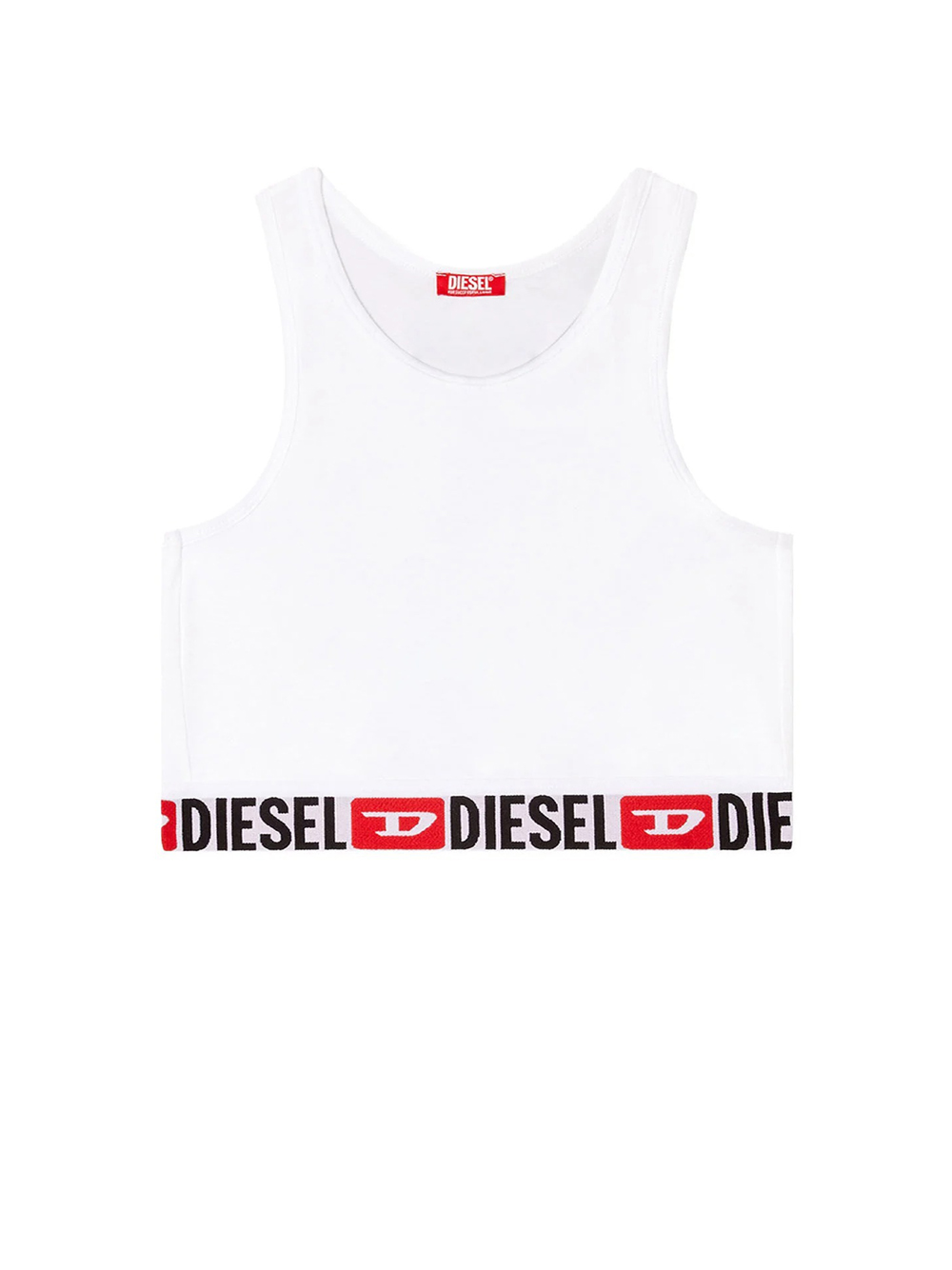 Diesel Sandra D-core Woman White In White