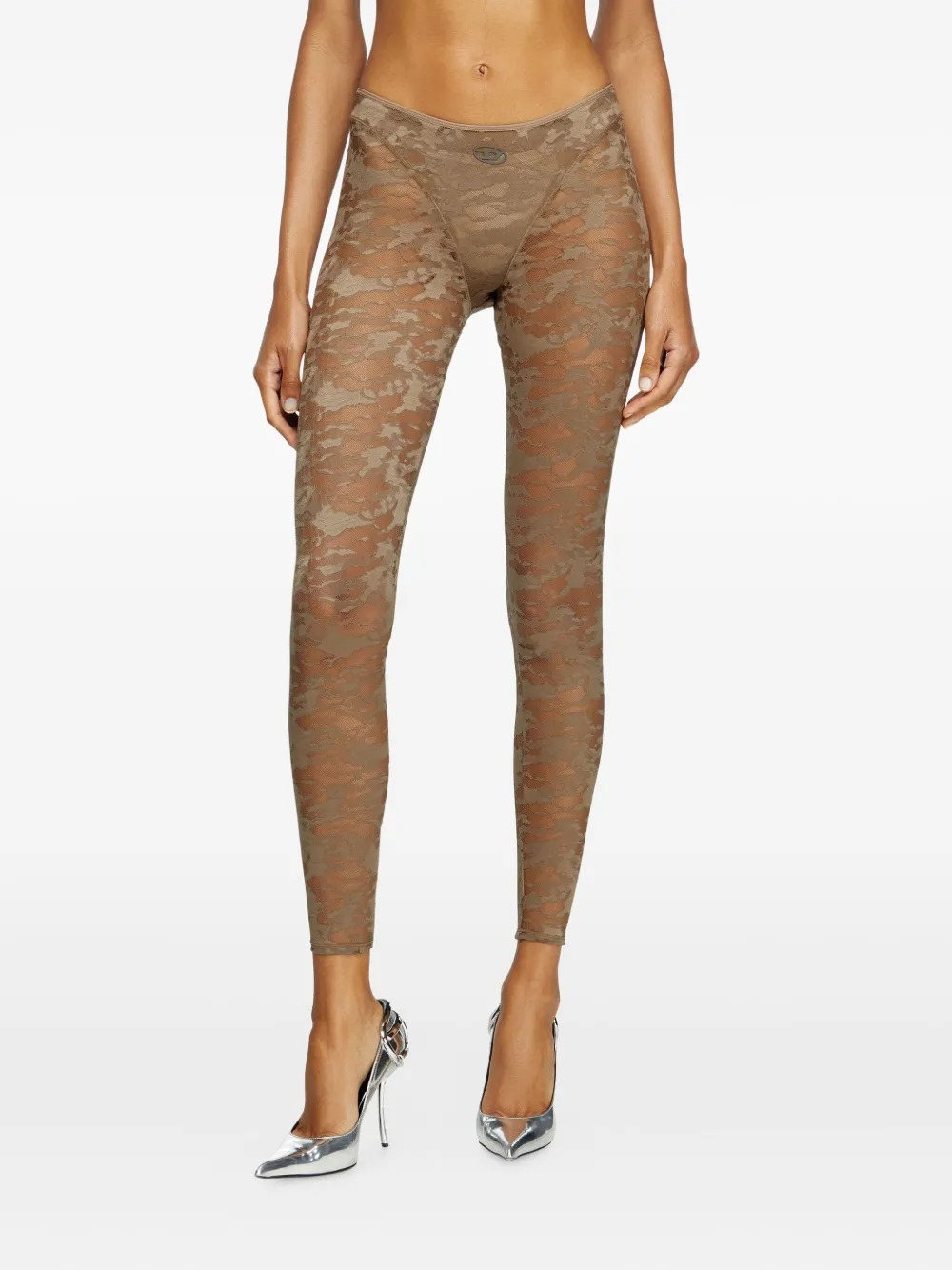 Diesel Claire Utlt Pants Donna Brown In Brown