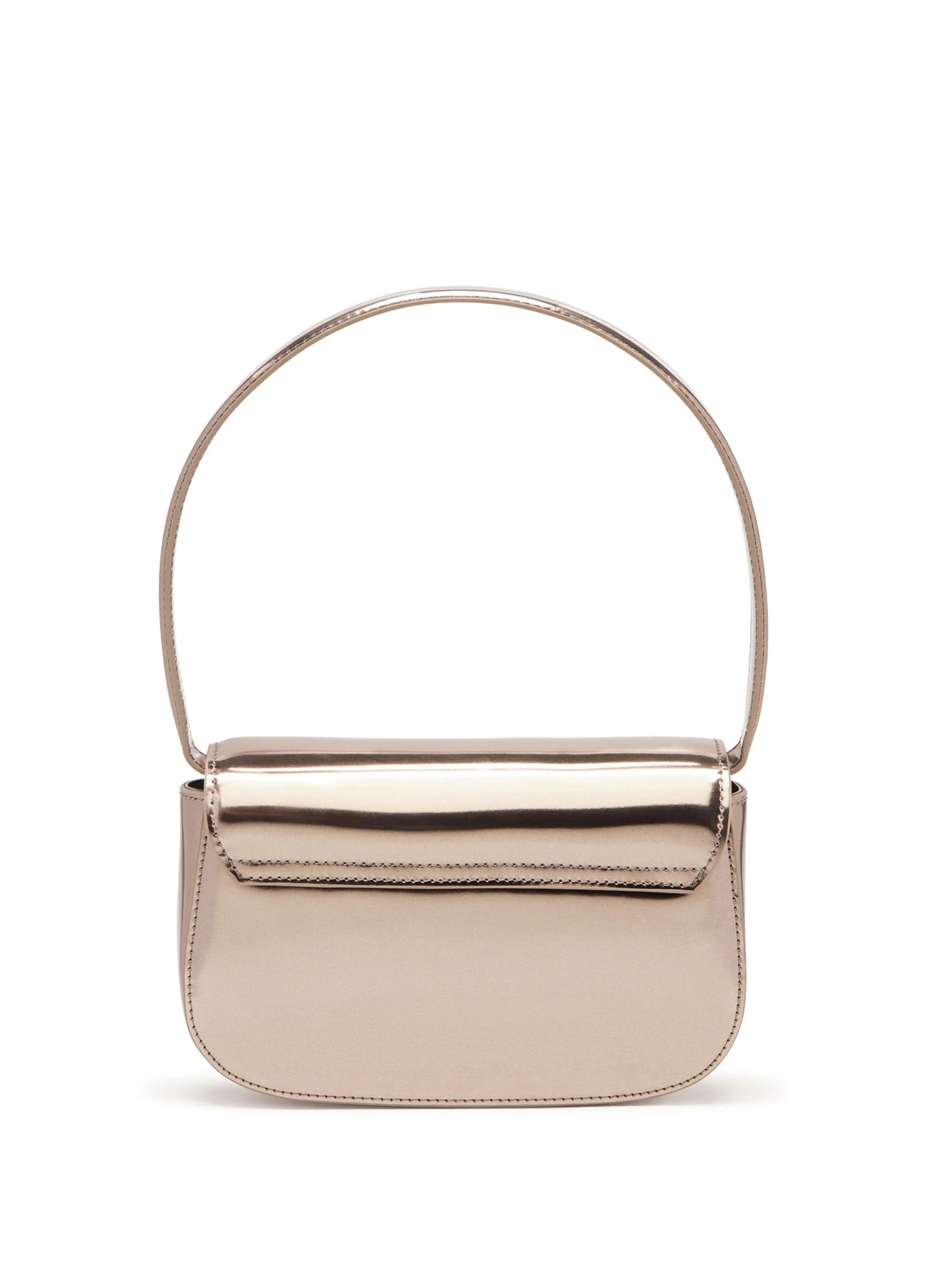 Diesel 1dr Shoulder Bag Woman Bronze In Gold