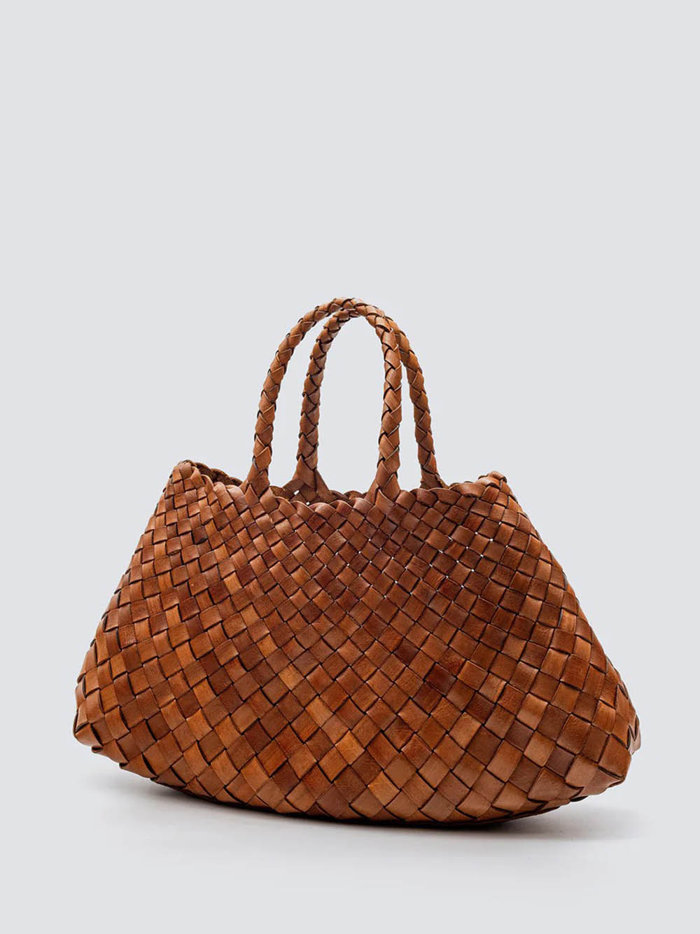 Dragon Diffusion Santa Croce Small Bag Woman Tan