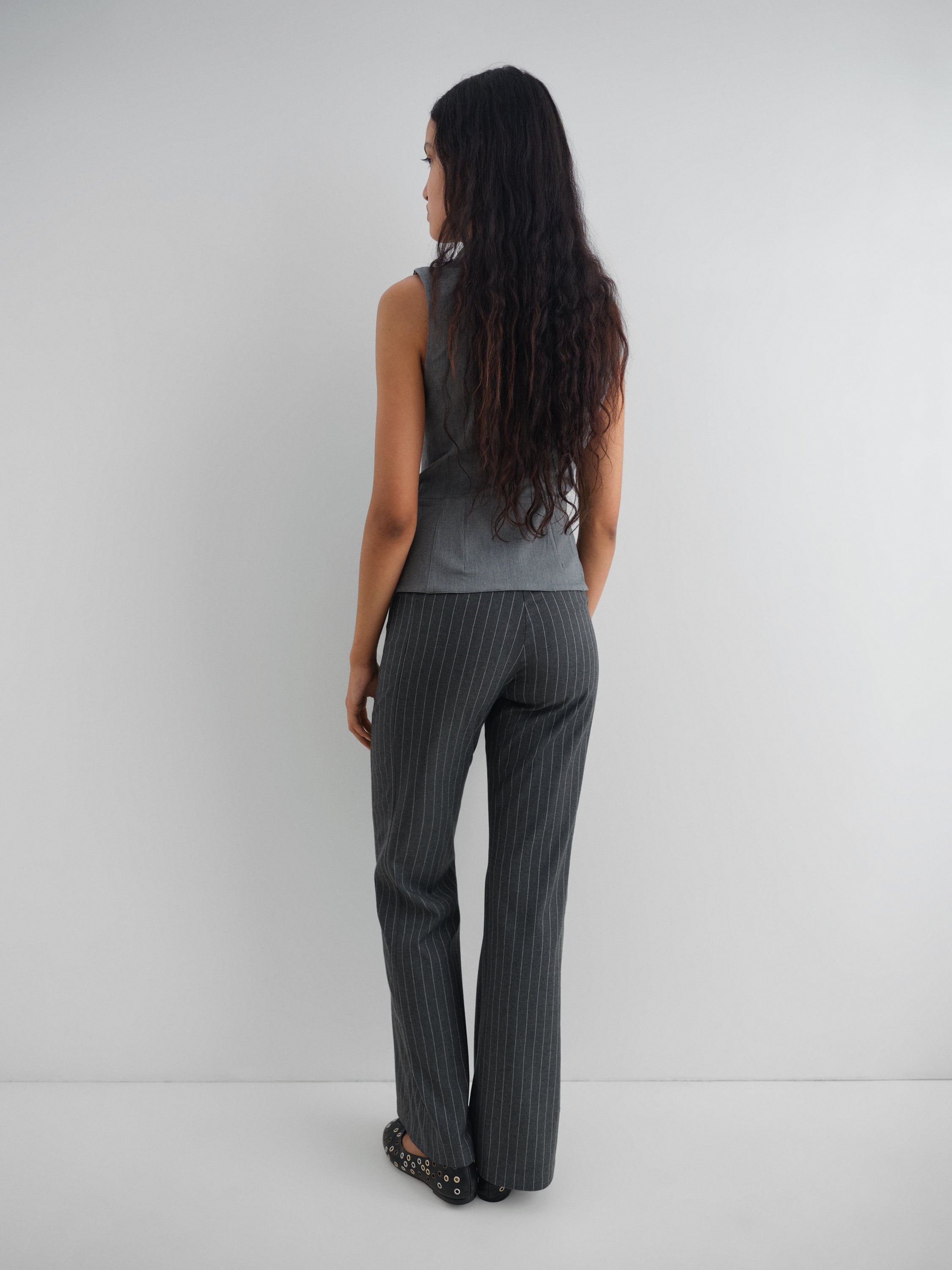Gimaguas Tailored Nicole Trousers In Gray