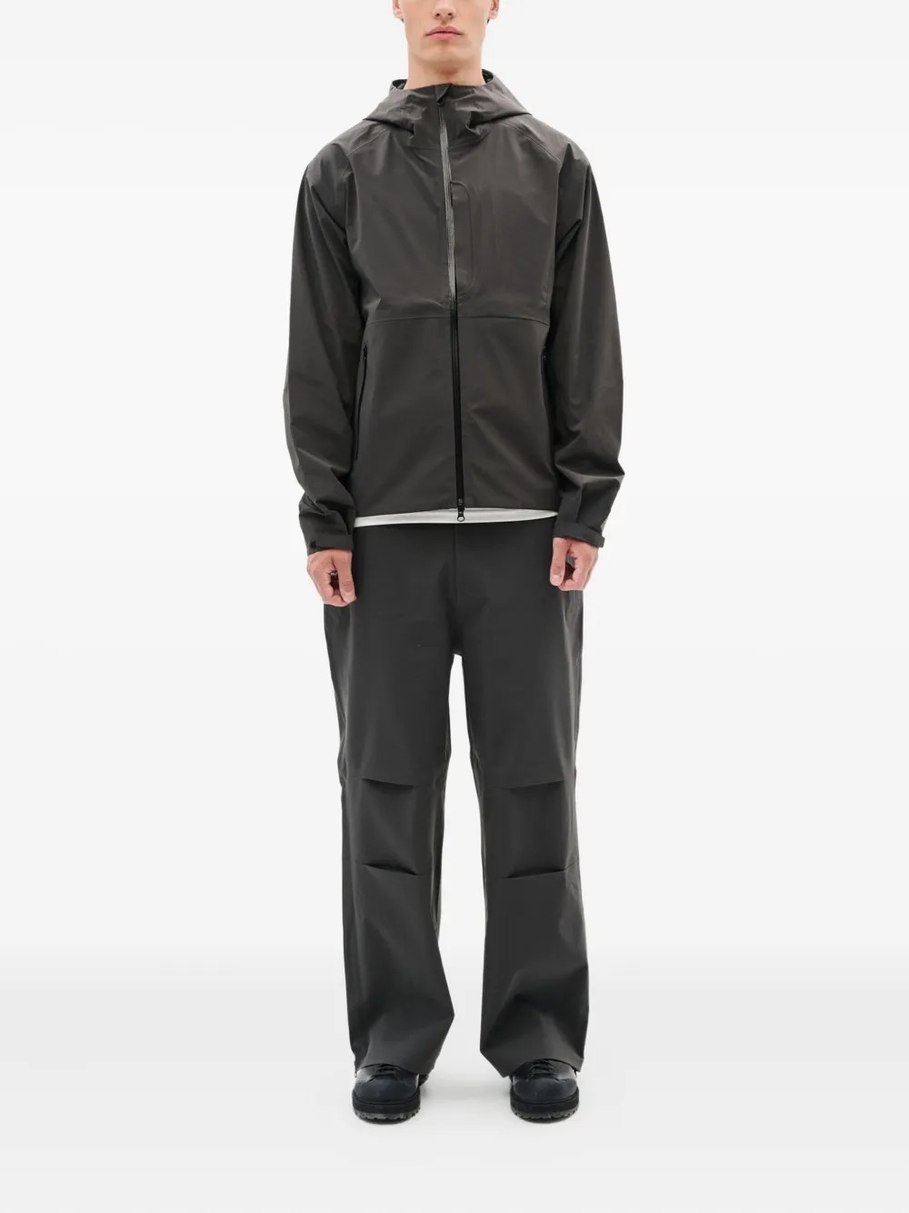Hiking Patrol Arc 3l Shell Jacket In Gray