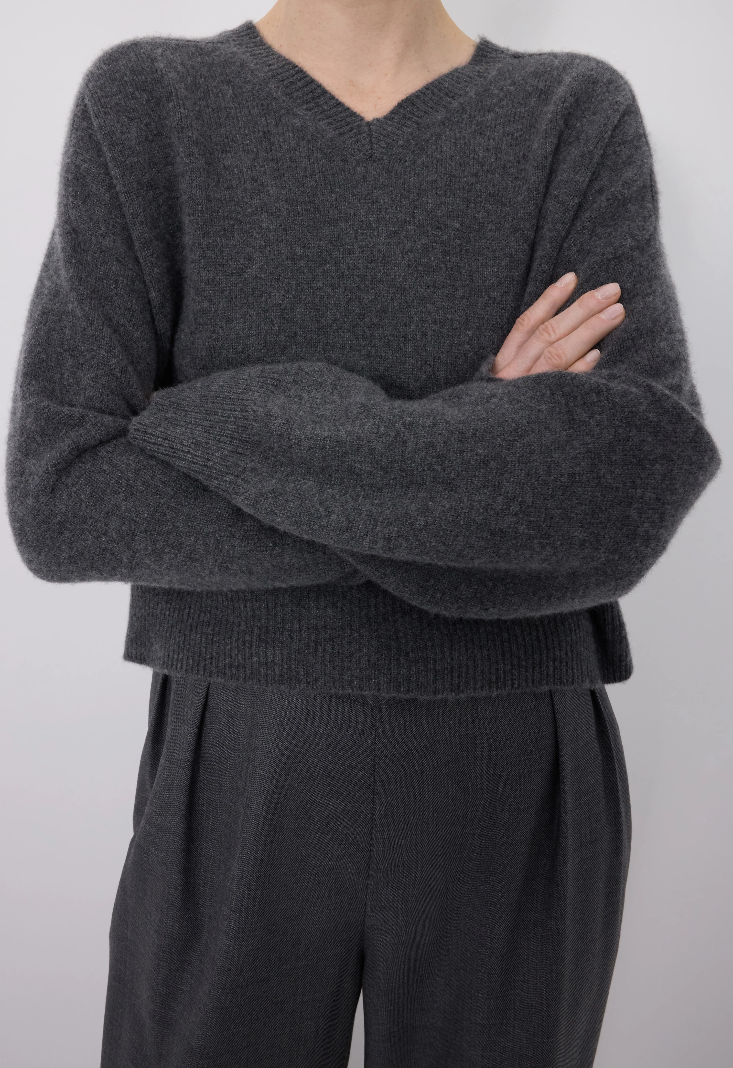 Loulou De Saison Anzor Sweater Woman Grey In Gray