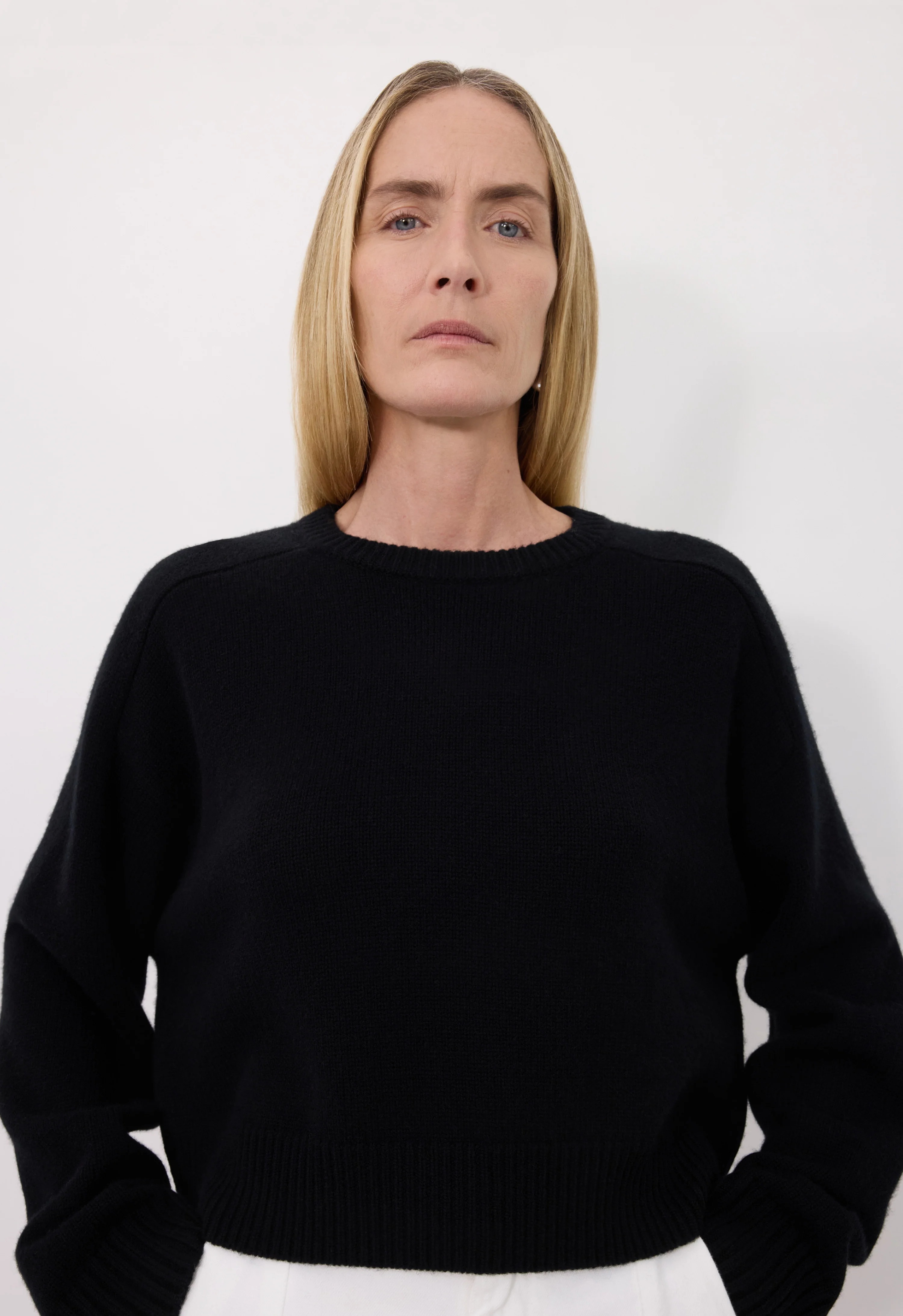 Loulou De Saison Bruzzi Sweater Woman Black In Black