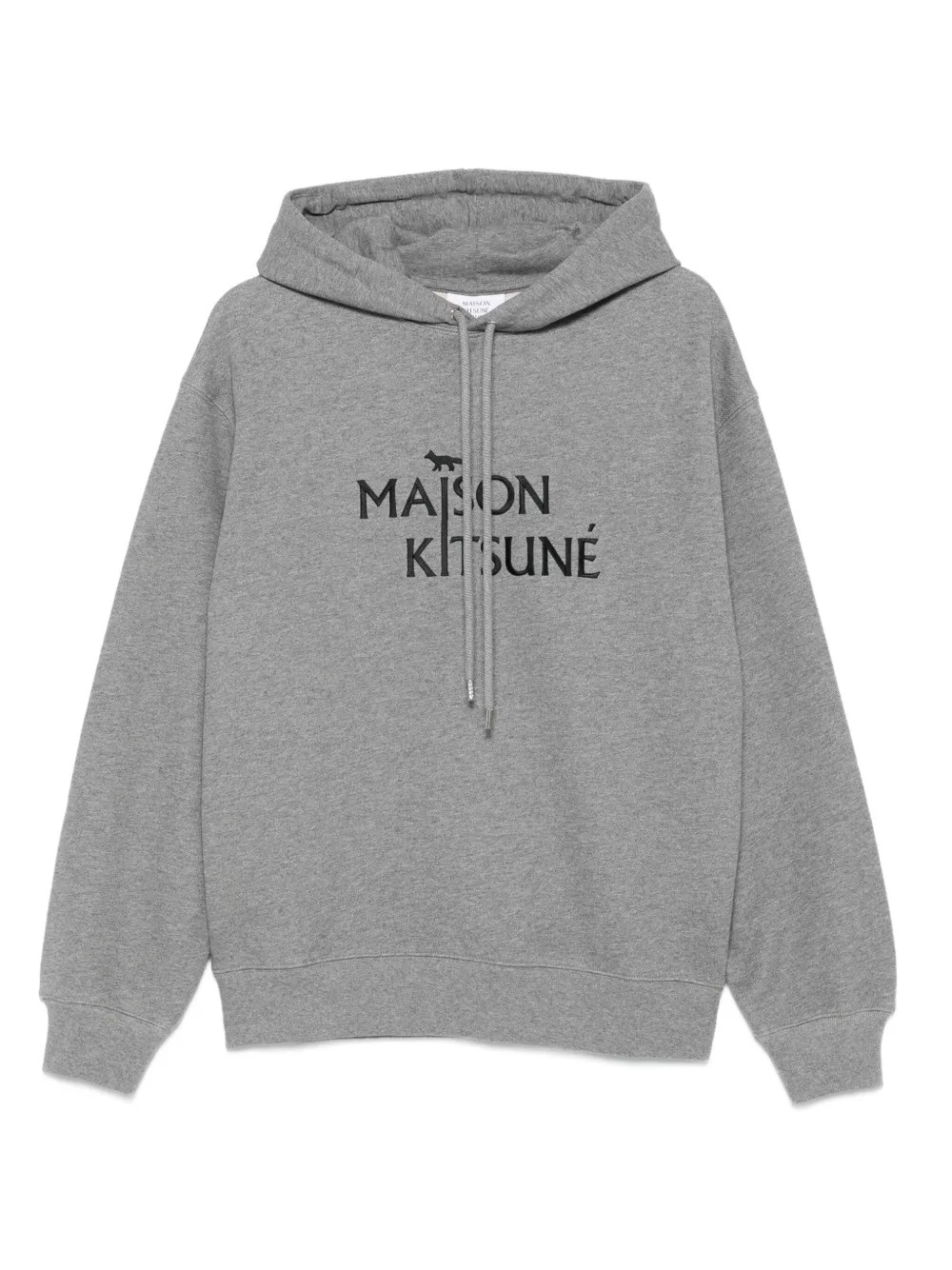 Maison Kitsuné Mk Pillar Comfort Hoodie In Gray