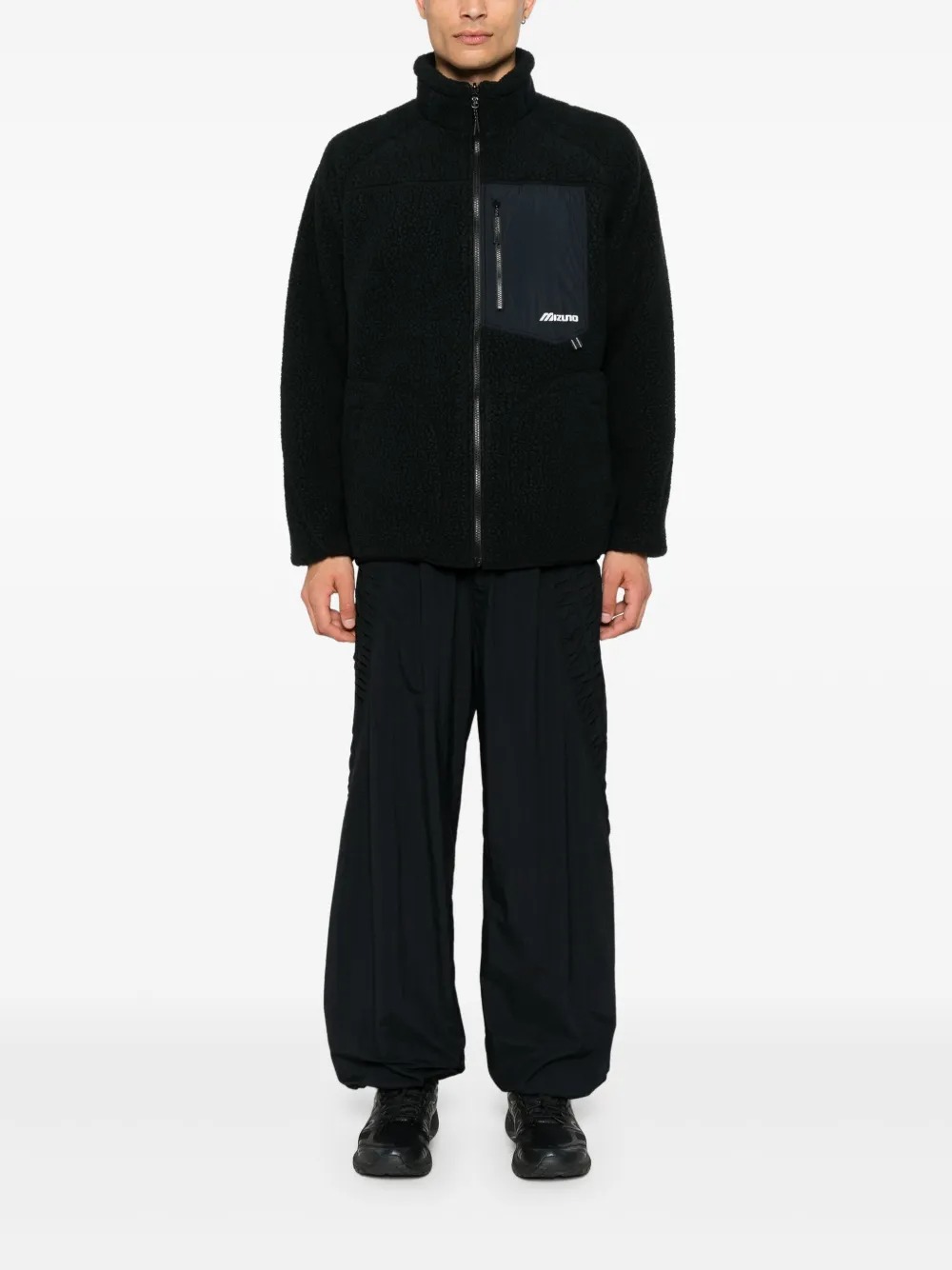 Mizuno Polartec Thermal Reversibile Jacket In Black