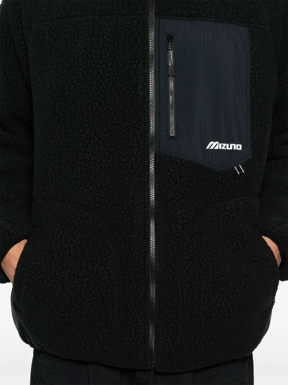 Mizuno Polartec Thermal Reversibile Jacket In Black