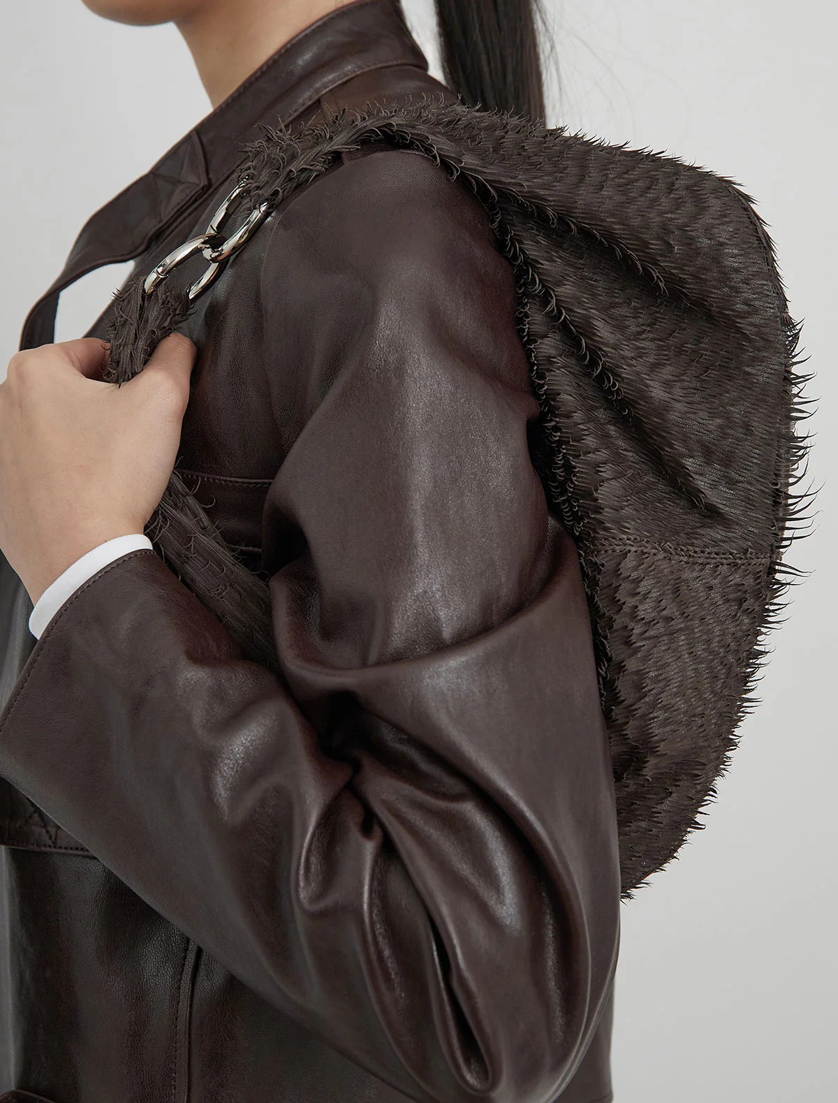 Paloma Wool Mini Dry Bag Woman Brown