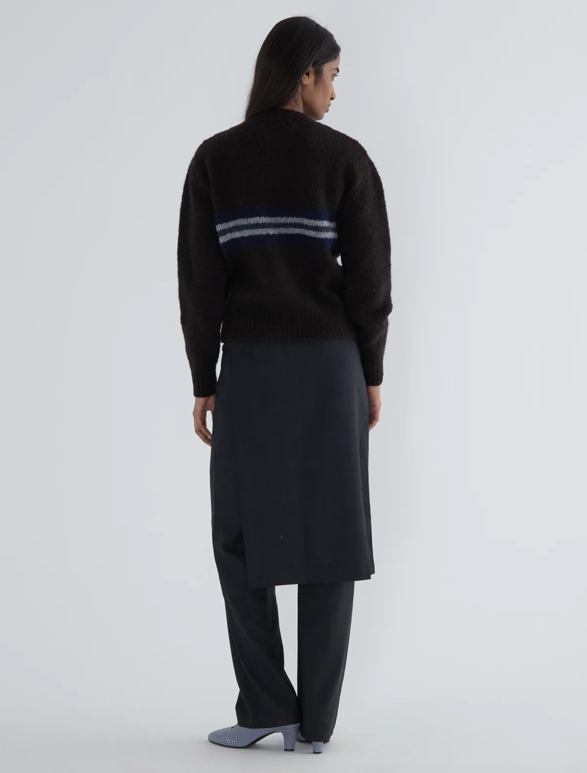 Paloma Wool Penalti Zip Cardigan Woman Brown In Brown