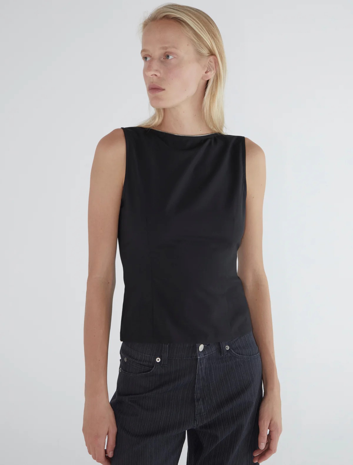 Paloma Wool Fase Top Woman Black In Black