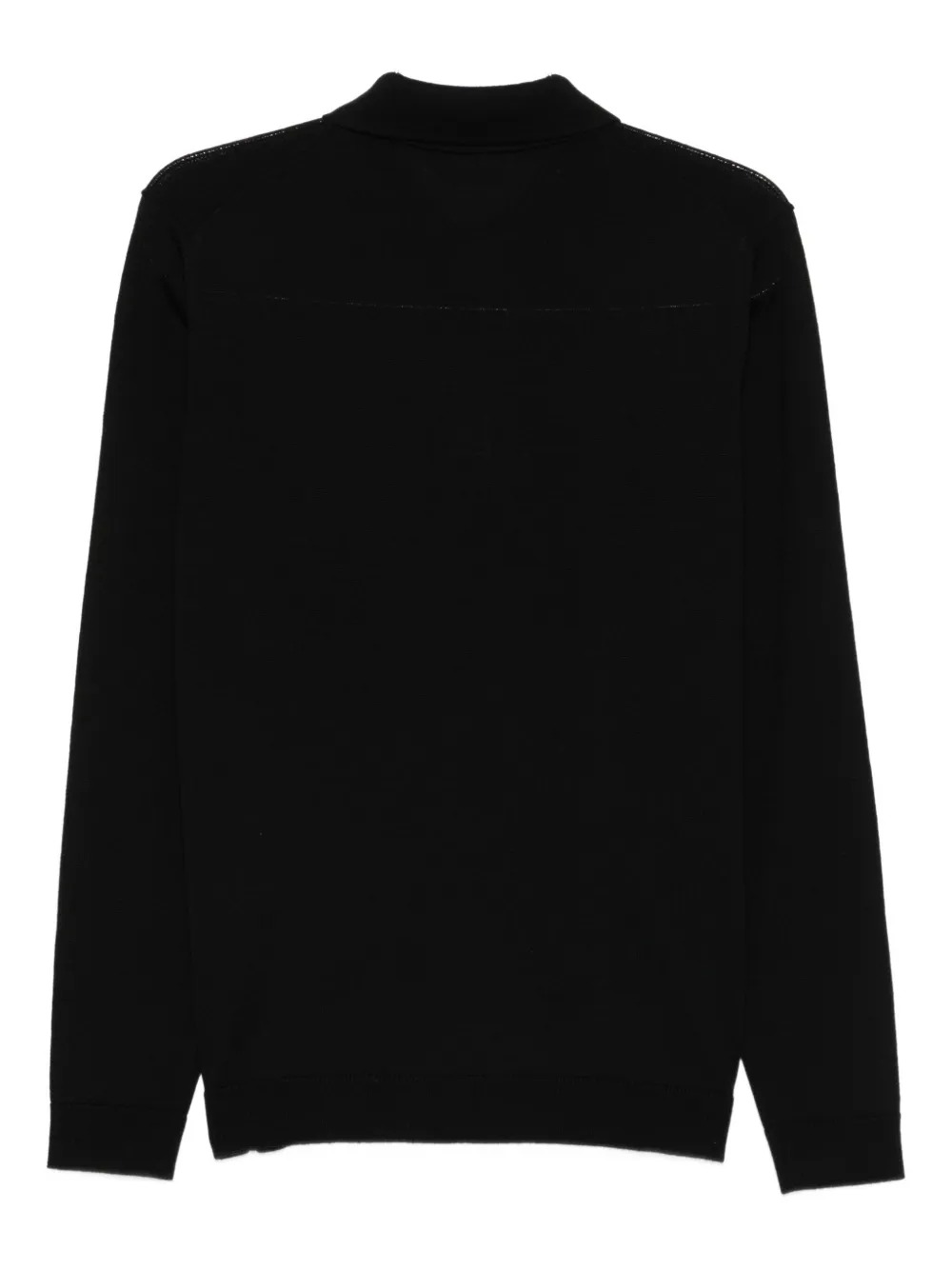 Roberto Collina Polo Sweater In Black