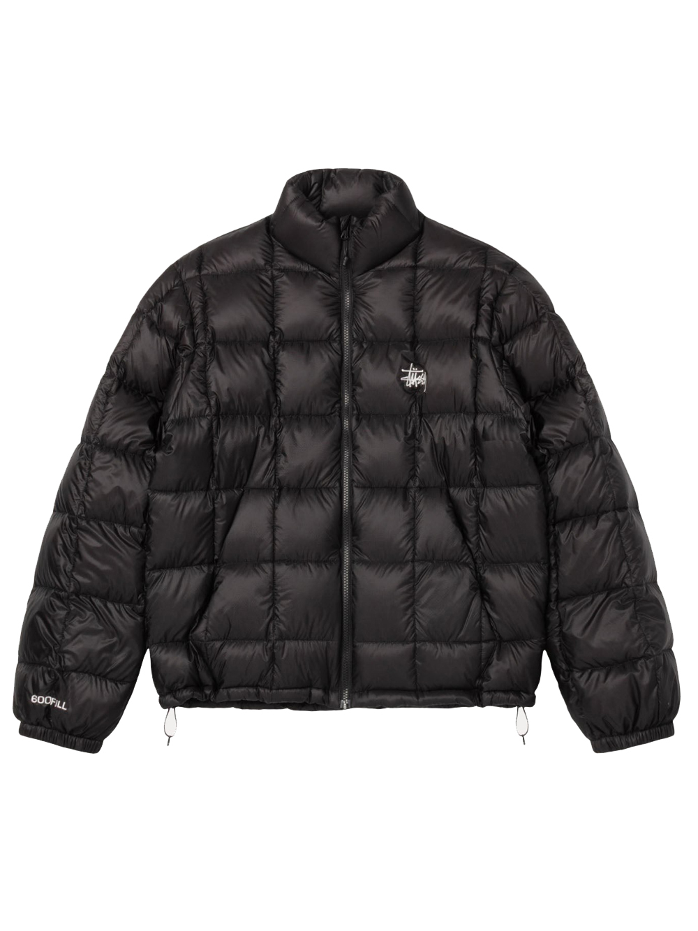 Stussy Midweight Puffer In Black