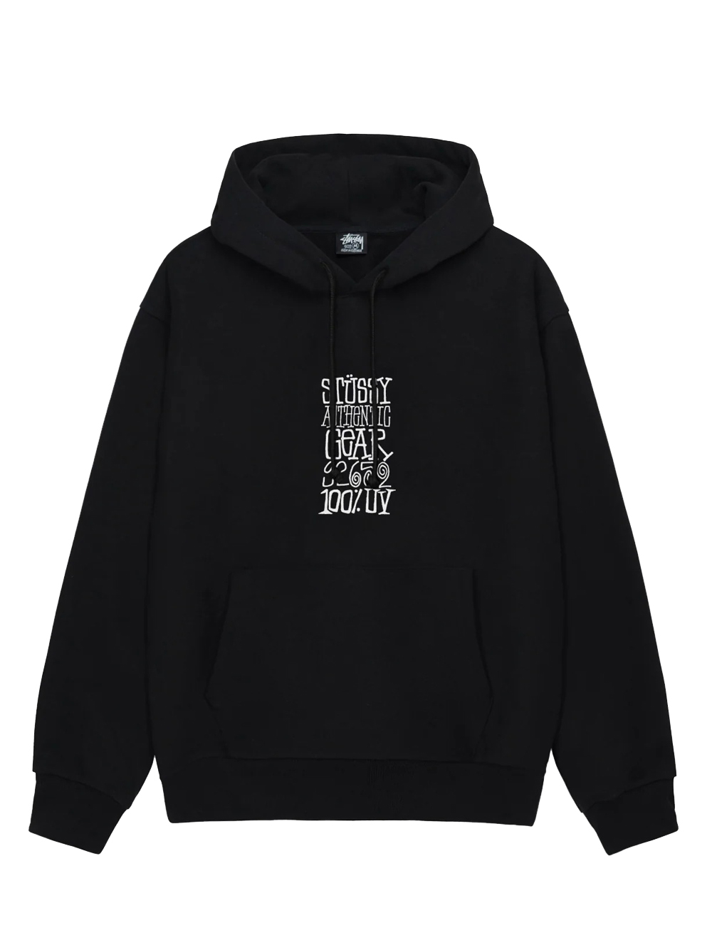 Stussy Authentic Gear Hood In Black
