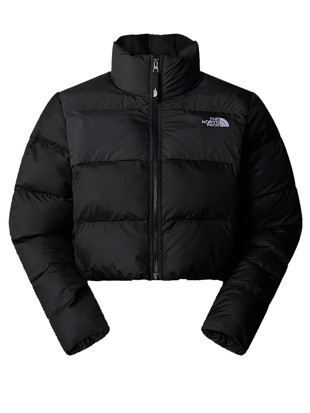The North Face Saikuru Cropped Jacket Woman Black In Black