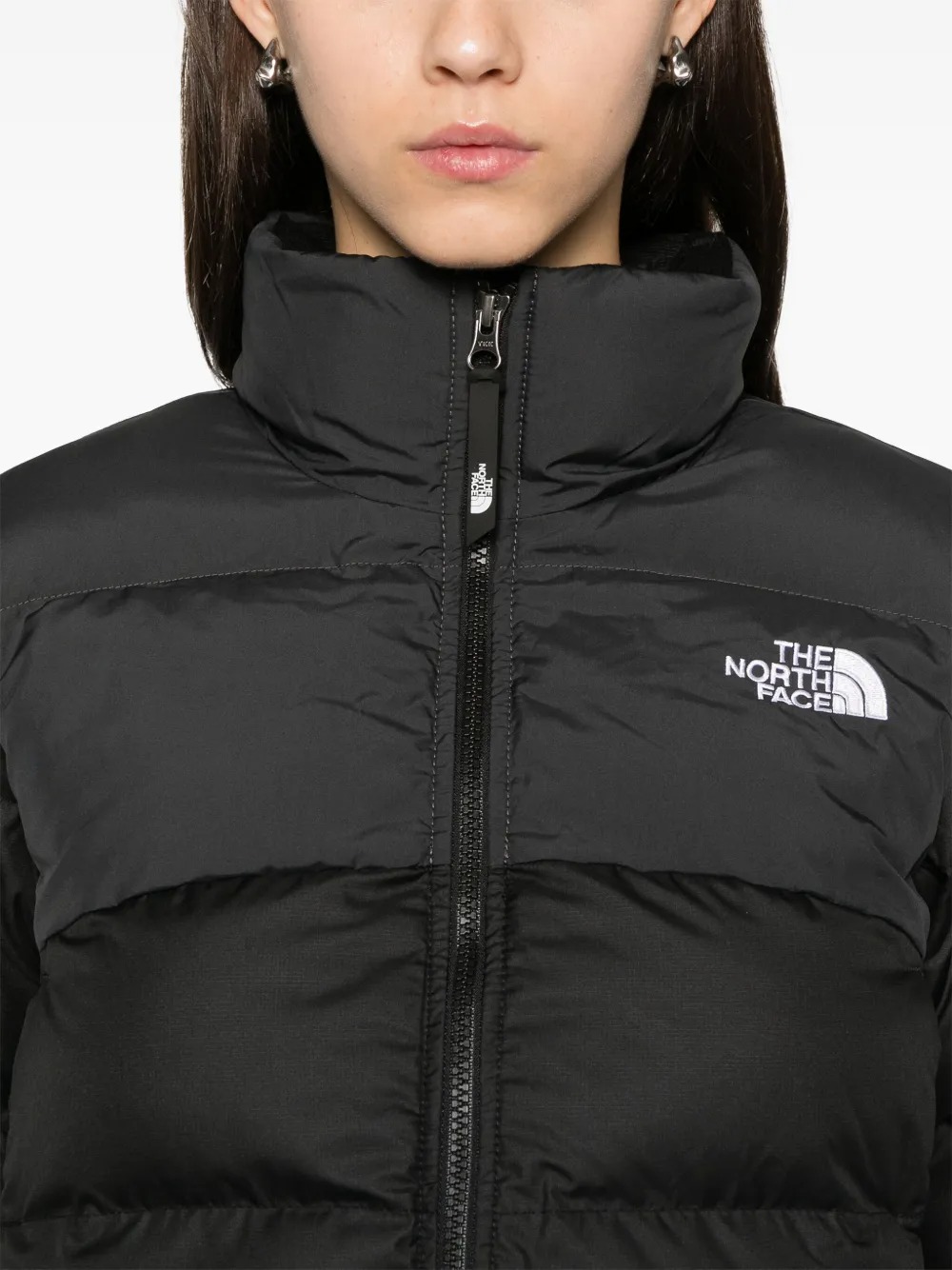 The North Face Saikuru Cropped Jacket Woman Black In Black