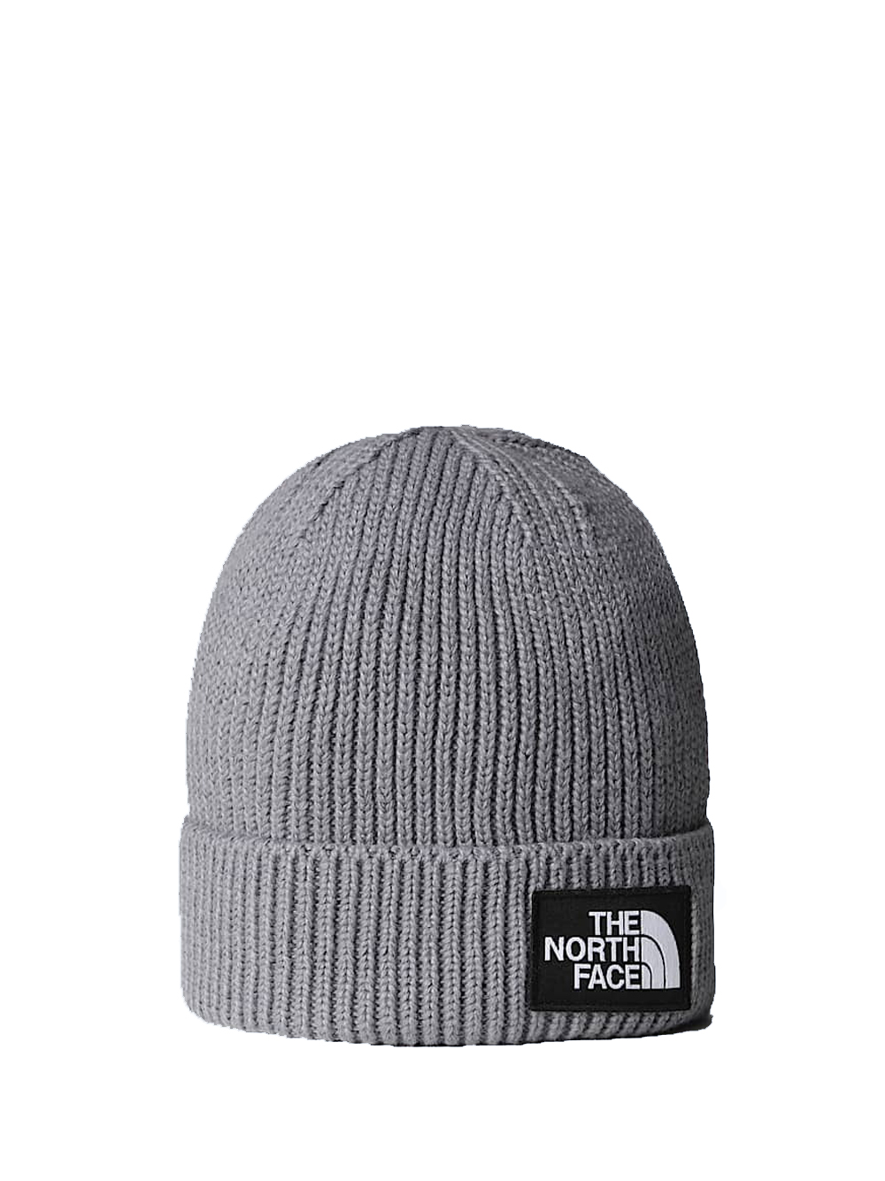 The North Face Beanie Hat Logo Box In Gray