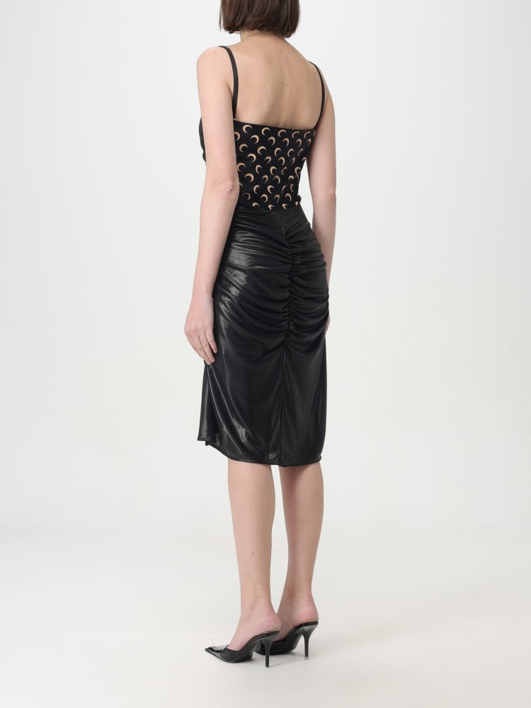 strapless open back dress Populous Dress (Beige) main image 1