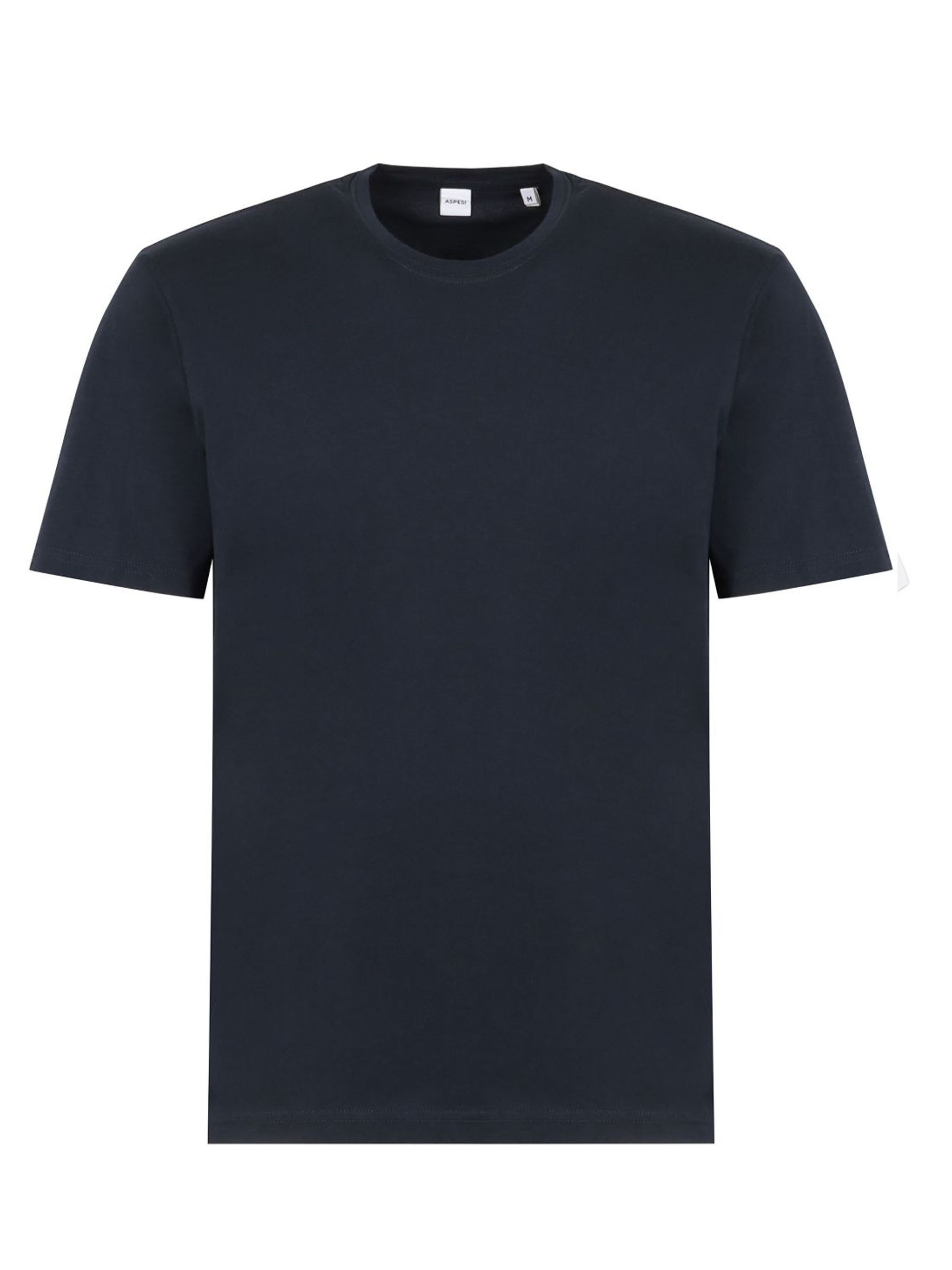 crewneck t-shirt men navy ASPESI d —
