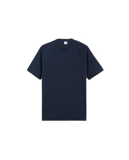 crewneck t-shirt man navy ASPESI d —