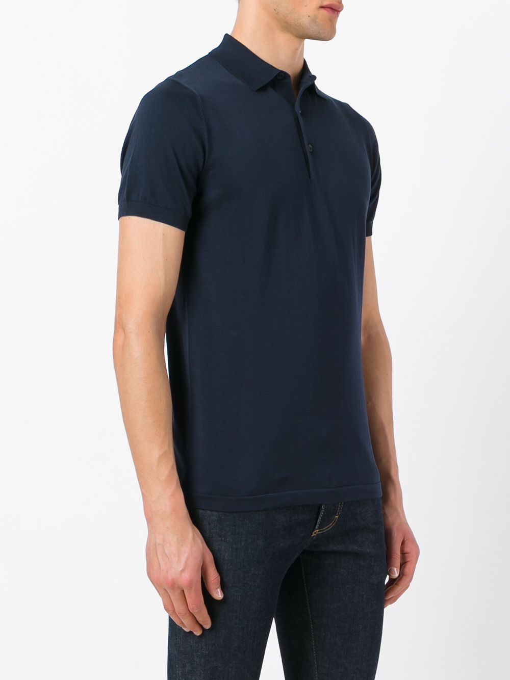 Aspesi Polo Uomo Navy In Black