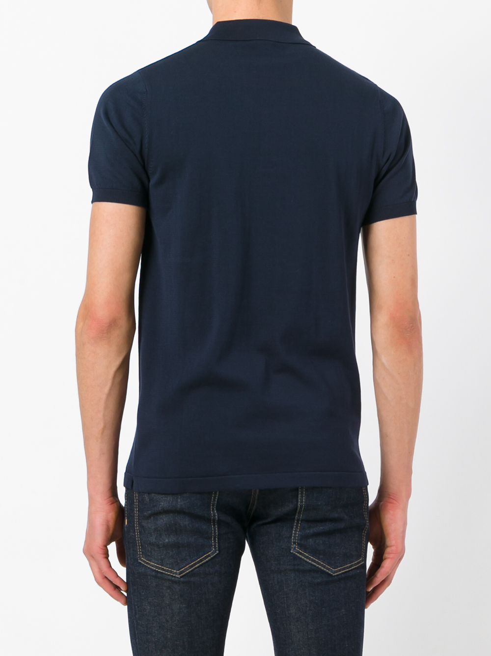 Aspesi Polo Uomo Navy In Black
