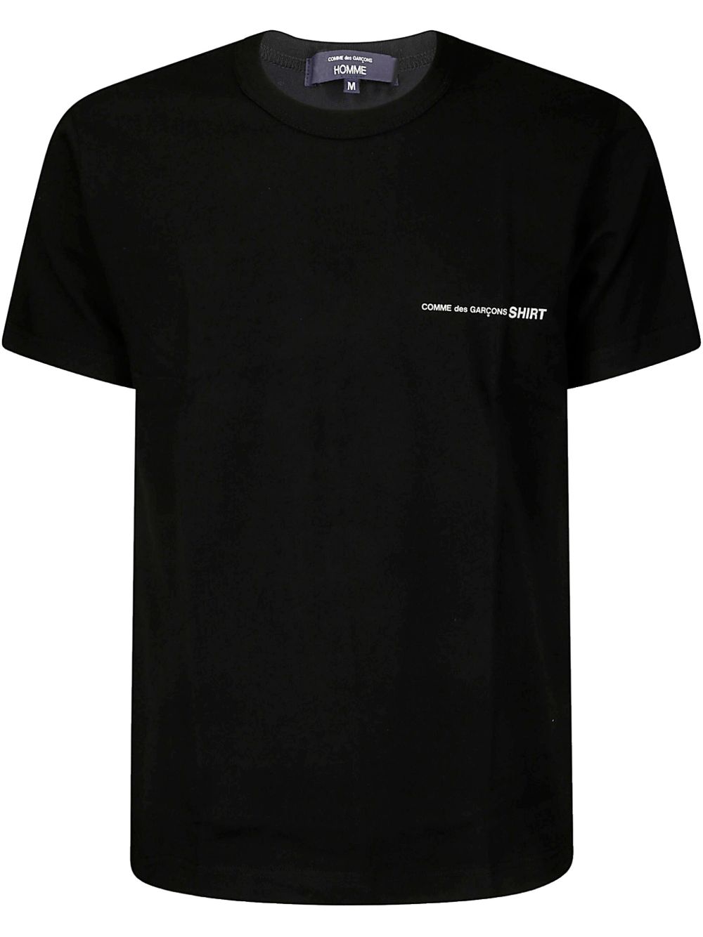 knit t-shirt man black COMME DES GARÇONS d —