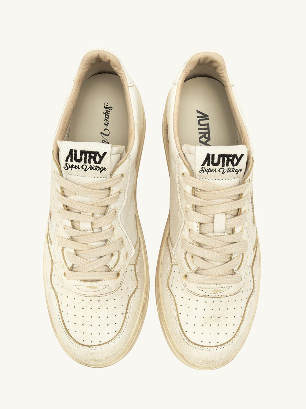 スニーカー AUTRY Men Sneakers AVLM WHITE Autry Medalist Low Sneakers In White Leather