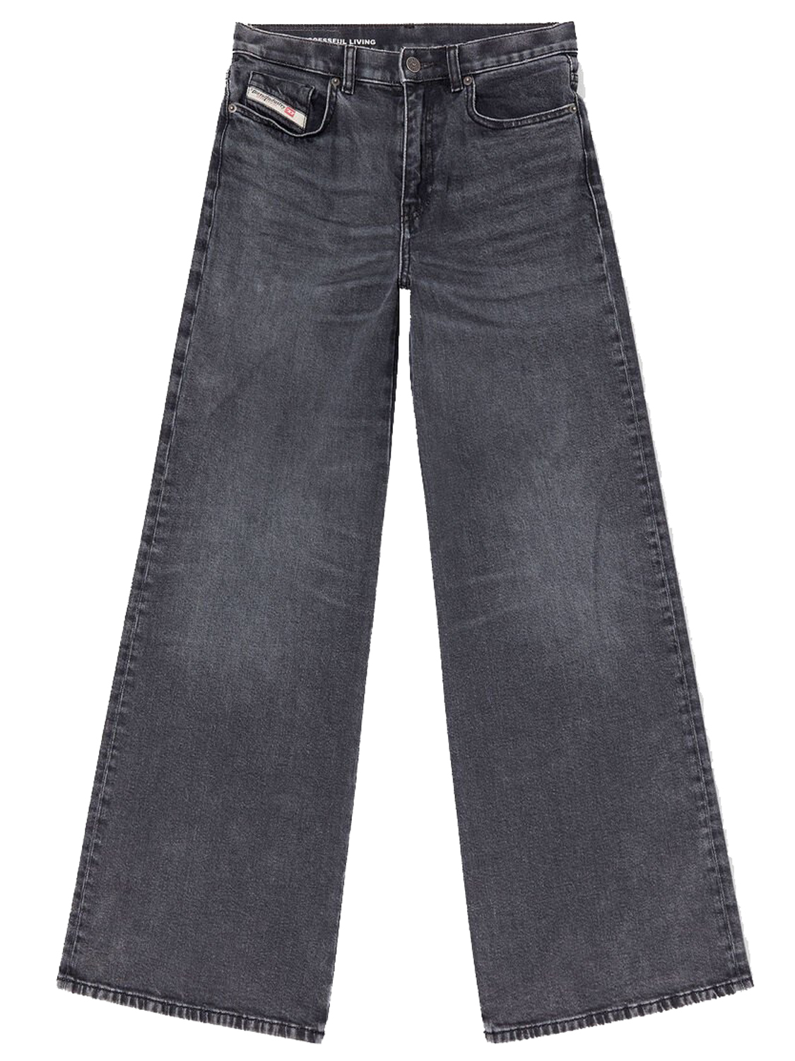 jeans flare 1978 d-akemi donna neri DIESEL d —