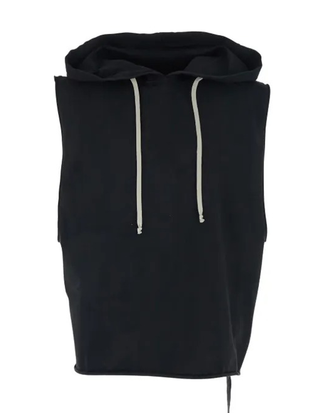 Rick Owens Drkshdw Hooded Tinic In Black