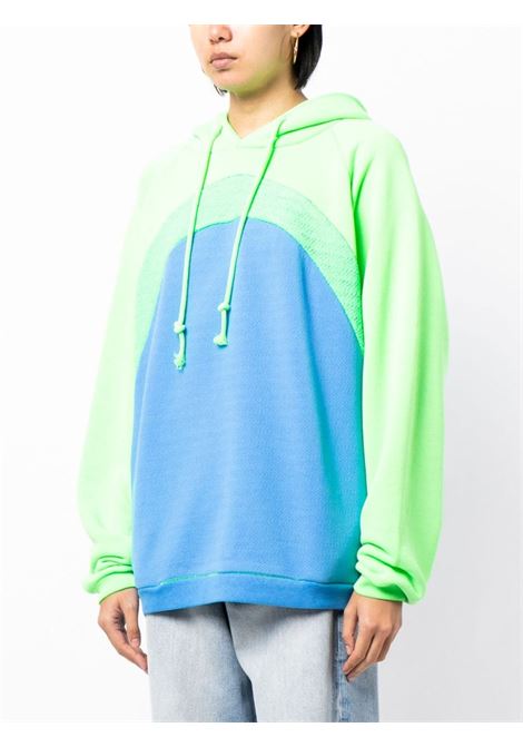 rainbow hoodie unisex blue in cotton ERL | ERL07T0231