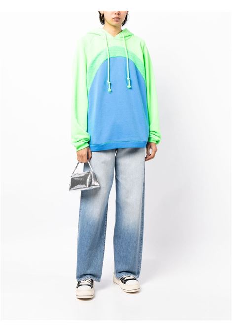 rainbow hoodie unisex blue in cotton ERL | ERL07T0231