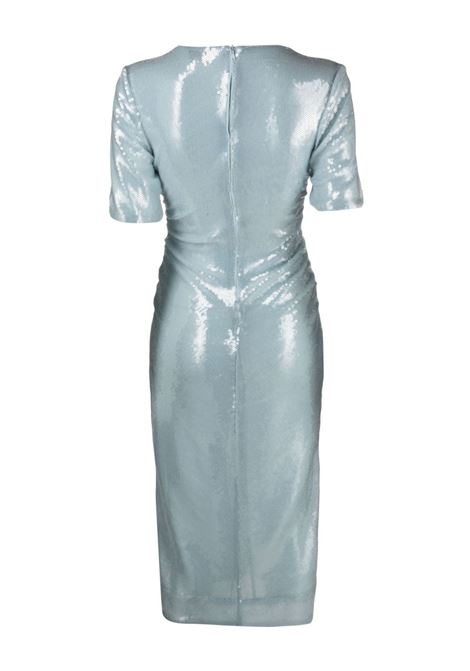 vestito light sequins donna azzurra GANNI | F7960495