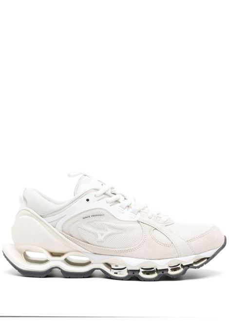 wave prophecy beta sneakers man white in textile MIZUNO | D1GA235001