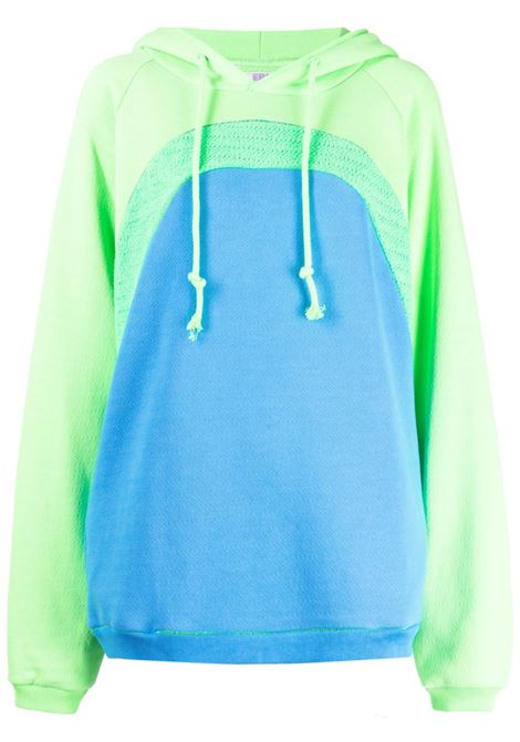 rainbow hoodie unisex blue in cotton ERL | ERL07T0231